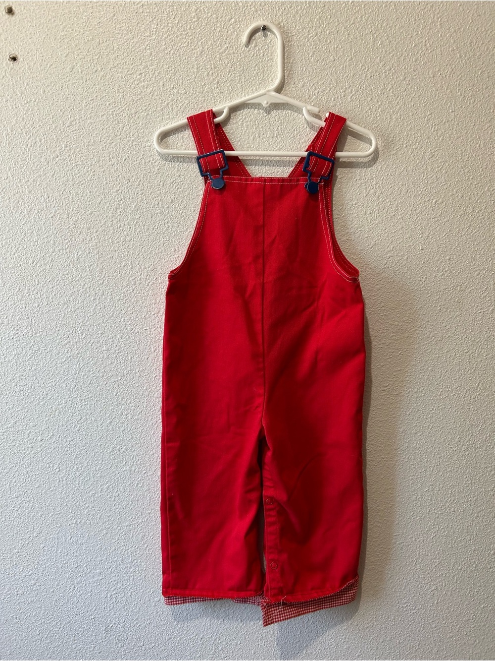 Vintage Carter's Red Overalls